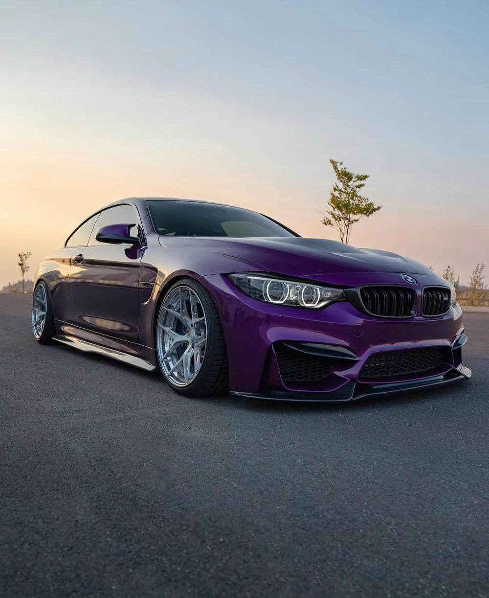 F8X M3 M4 Carbon Fiber Front Upper Fangs V2